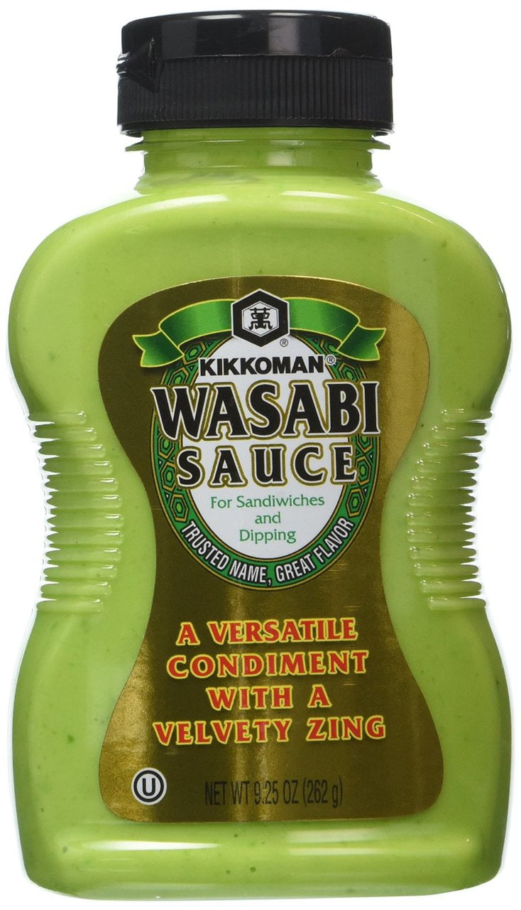 9 PACKS Kikkoman, Wasabi Sauce, 9.25oz Bottle