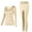 Beige, variant on Thermal Underwear Women Soft Set Base Layer Top & Bottom Crewneck Long Johns for Winter Warm