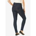 thumbnail image 2 of Woman Within Plus Size Tall Slim-Leg Stretch Comfort Denim Five-Pocket Jeans, 2 of 4