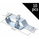thumbnail image 3 of Tensor de malla de alambre, tensor de cerca, tensores de alambre de púas, kit de conector de tensor de cuerda para alambre de tensión, 10 piezas LO-Ron, 3 of 5