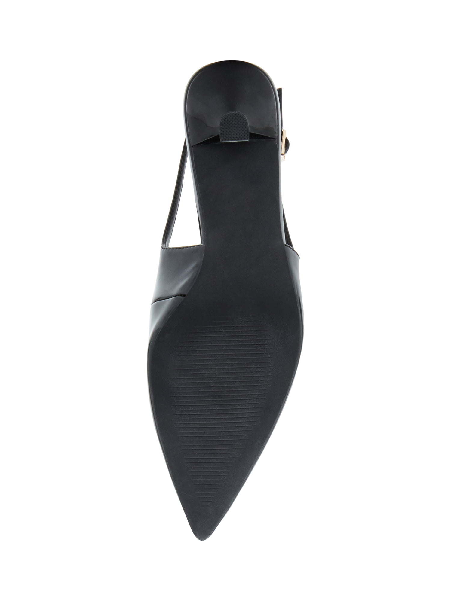 Madden Girl Women's Valeriee Slingback Kitten Heel with Adjustable Strap