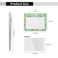 thumbnail image 3 of Zufioo Spring Gnome Print Work Badge Protective Case, Waterproof Lanyard, Badge Transparent Clip, Suitable for Induction Card Badge Swipe Credit Card, 3 of 7