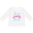 thumbnail image 3 of Inktastic Most Magical Big Sis- Cute Unicorn Girls Long Sleeve Toddler T-Shirt, 3 of 5