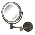 thumbnail image 1 of Jerdon HL88BZL 8X-1X Magnification Led Lighted Wall Mount Mirror, Bronze, 1 of 1