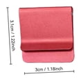 thumbnail image 3 of ZZkhGO Golf Hat Clip Colorful Metal Markers, Durable Alloy Spring Clip Ball Marker Holder, Compact Lightweight Cap Clip for Golfers Course Accessories, Red, 3 of 5