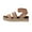 Blush, variant on CUSHIONAIRE Women's Mandy Cork Espadrille Wedge Sandal  Wide Widths Available
