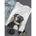 thumbnail image 3 of Cute Australian Shepherd Dog T-Shirt Women -Image by Shutterstock, Female Medium, 3 of 4