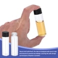thumbnail image 3 of Uxcell 15ml Clear Glass Vials, 8 Pack Sample Vials with Screw Cap Reagent Media Bottle Leak-Proof, 3 of 5