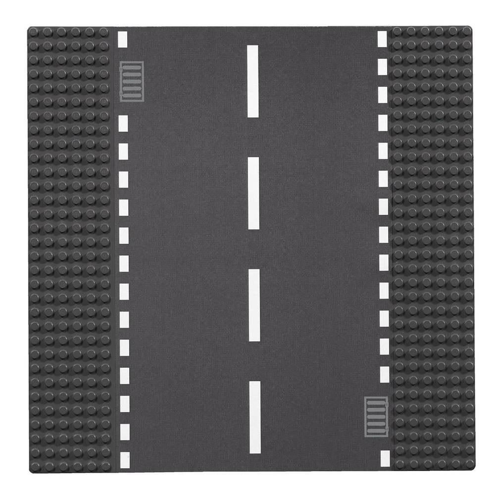 lego 7280 city straight & crossroad plates