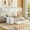 White, variant on Bunk Bed with Twin size Trundle, Storage and Desk for Boys/Girls/Teens Bedroom, Low Wood Bed Frame with Safety Guardrail, No Box Spring Needed with Trundle