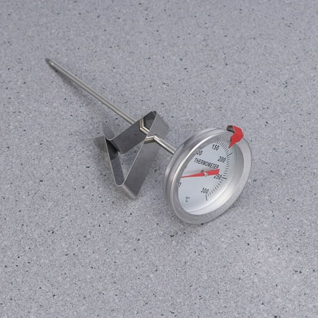 

WHAMVOX 2Pcs Stainless Steel Food Thermometer Milk Frothing Thermometer Frying Thermometer with 300mm Length Probe Measure Temperature Range(150mm Shaft Length+300mm Shaft Length)