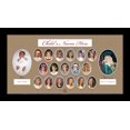 thumbnail image 1 of Birth To Graduation 25"" X 14"" (B-18) Picture Frame School Years Picture Frame K-12 (Brown), 1 of 5