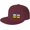 Dark Red, variant on Central African Republic Flag Flat Bill Visor Classic Snapback Hat Adjustable Brim High Top Baseball Cap