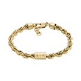 thumbnail image 1 of Pulsera Armani Exchange AXG0124710 Acero Inoxidable Dorado 19,5 cm, 1 of 5