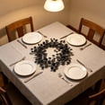 thumbnail image 6 of AYktou 6.7 Ft Halloween Garland, Artificial Hanging Eucalyptus Leaves Vine Twigs, Black Leave Fall Garland Faux Plants Table Decor Vines for Indoor Outdoor Backdrop Fireplace Christmas Party Decor, 6 of 6