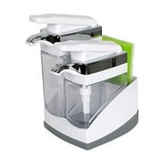 Casabella Sink Sider Duo with Sponge, Dish and Hand Soap Dispenser