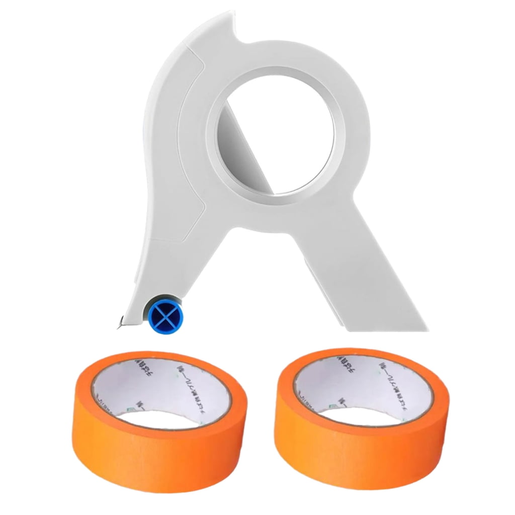 Ergonomic Painter Tape Applicator with 1.37Inchx22Yards Decorating Masking Tape