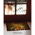 thumbnail image 4 of Toland Home Garden Autumn Argyle Pumpkin Fall Door Mat 18x30 Inch Doormat, 4 of 6