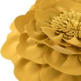 thumbnail image 2 of JWH Round Throw Pillow Handmade Unique 3D Accent Pillow Flower Cushion Small Pillow Covers for Couch Living Room Bed Decor Girl Gift 14 inch Yellow, 2 of 9