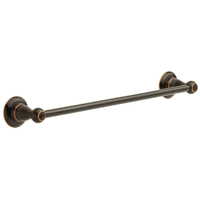 Toallero Delta Porter, 46 cm, bronce y zinc frotado con aceite