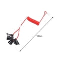 thumbnail image 3 of Universal Outboard Motor Kill Lanyard with Swivel Snap Hook for Outboard Boat Drivers, 3 of 8