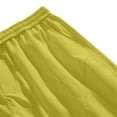thumbnail image 7 of Besolor Cargo Shorts for Men Wide Leg Drawstring Elastic Waist Lightweight Casual Workout Outdoor Hiking Running Half Pants with Pockets(X-Large,Yellow), 7 of 7