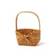 thumbnail image 2 of Handwoven Wicker Flower Girl Basket With Bow Wedding Petal Basket Small Storage Basket For Ceremony Party Home Decor, 2 of 7