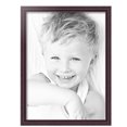 thumbnail image 2 of ArtToFrames 17" x 23" Cherry Picture Frame, 17x23 inch Red Wood Poster Frame (WOM-4095), Pack, 2 of 8