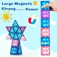 thumbnail image 6 of FunMagic Ice Castle Magnetic Tiles, 3D Sparkling Building Blocks, STEM Educational Toys for Kids, Creative Construction Set for 3-8 Years Old, 6 of 8