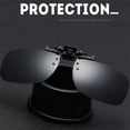 thumbnail image 3 of Gafas de Sol Polarizadas con Lentes Clip con Flip-Up RuiJinGen N44, 3 of 8