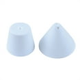 thumbnail image 2 of FSLiving 10Pcs Plastic Light Canopy Kit, White Ceiling Canopy Kit, Light Fixture Canopy, Chandelier Cone Canopy for Pendant Light Ceiling Lamp DIY, 2 of 5