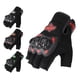 thumbnail image 2 of Guantes de moto para hombre Moto de medio dedo para escalada Senderismo Ciclismo Caucho, 2 of 8