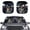 Funny Dog, variant on Bulopur Beach Palm Tree Car Windshield Sun Shade Light Blocking Sun Shade Car Windshield Easy Installation Sun Visor Protector Vehicle Exterior Accessory for Most SUVs Vans Trucks