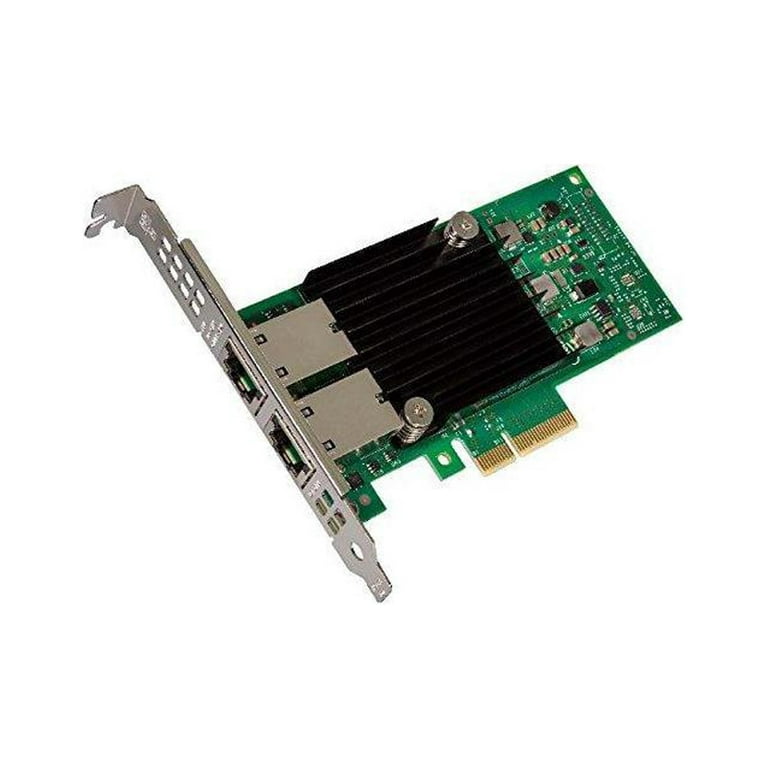 Intel Dual Ports RJ45 10/5/2.5/1GbE Ethernet Converged Network Adapter X550-T2 - Walmart.com Intel Dual Ports RJ45 10/5/2.5/1GbE Ethernet Converged Network Adapter X550-T2 - Walmart.com