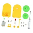 thumbnail image 1 of Kit de generador eléctrico de manivela manual, generador de manivela manual desmontable, fácil de montar, ayuda didáctica para niños, niñas y, 1 of 9
