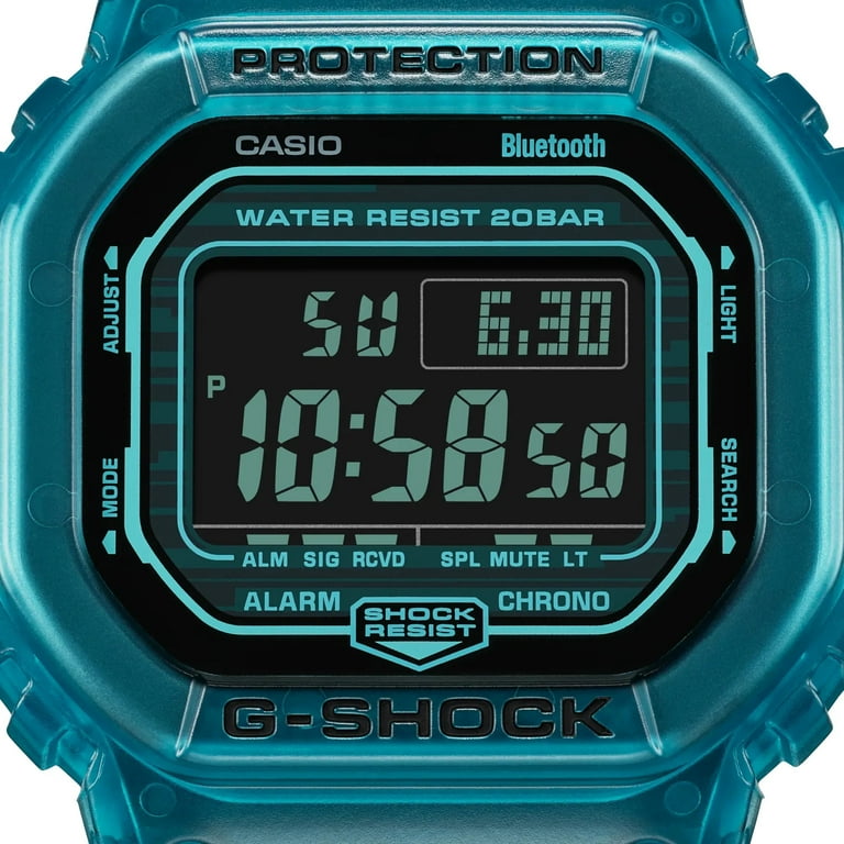 Casio DWB5600G-2 Men's G-Shock Blue and Black Digital Dial Watch