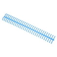 thumbnail image 3 of Spiral Binding Coil, 16mm Inner Diameter 10Pcs Pretty Colour Sheet Binding Comb  For Page Blue, 3 of 8