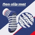 thumbnail image 2 of Baby Non Slip Grip Crew Socks with Anti Skid Soles for Infants Toddlers Kids Boys Girls 1-7 Years Baby Kids 5-10 Pairs Non Skid Ankle, 2 of 6