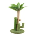 thumbnail image 3 of kusrkot Cat Scratching Posts Sisal Cat Scratch Post Green Leaves House Cat Climbing Rack B, 3 of 9