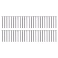 thumbnail image 1 of 50 tornillos de cabeza de botón con brida A2-70, cabezas de botones de acero inoxidable, tapas de casquillo, kit de pernos M4x50 mm, 1 of 9
