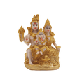 thumbnail image 1 of Estatua de resina de la diosa Lakshmi y Ganesha de 12,5 cm, 1 of 3