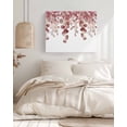 thumbnail image 3 of Red Brown Botanical Wall Art for Living Room,Canvas Picture Wall Decor for Bathroom Bedroom,Watercolor Spring Eucalyptus Leaves Painting Artwork for Office Kitchen Hallway Dining Room Decor 12"x16", 3 of 8