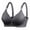 Dark Gray, variant on Ladies Bras,Womans Plus Size Bras Embroidered Glossy Comfortable Breathable Bra Underwear No Rims