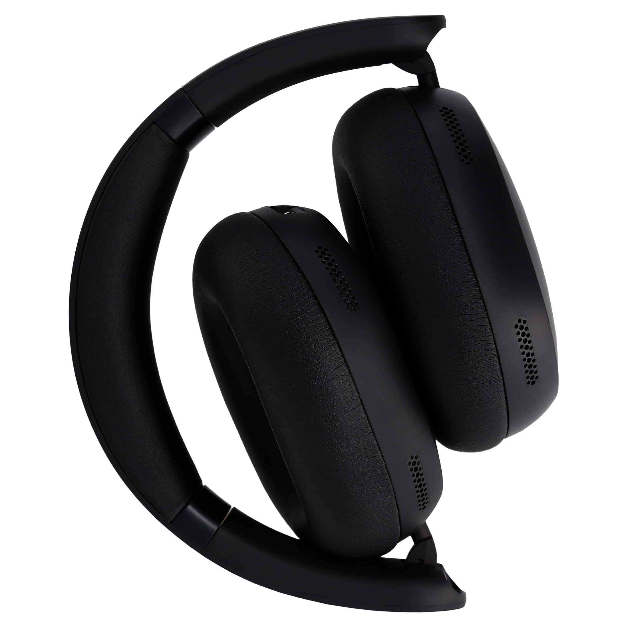 onn Hushbyte Wireless Over-Ear Headphones with Memory Foam and HD Sound, Black
