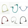 thumbnail image 2 of Colorful Guitar Effect Pedal Cables Instrument Audio Leads Patch Cord 21cm Length 1/4 Inch Right Angle TS Plug 6pcs/pack, 2 of 7