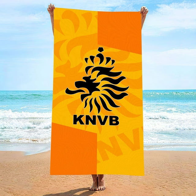 Football fan souvenir, Dutch beach towel, absorbent towel, sweat towel