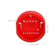 thumbnail image 2 of Masteelf Cap Door and Window Emergency Key Box 10.90X10.30X3.40CM Red, 2 of 8