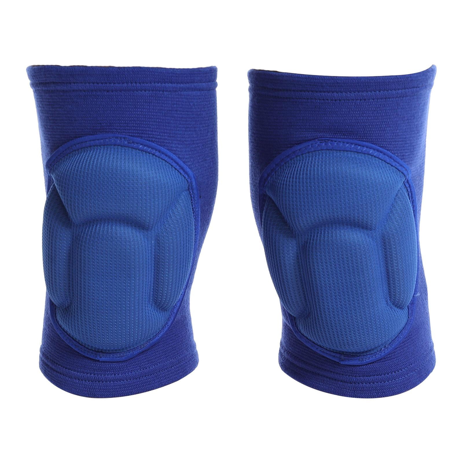 1 Pair Knee Brace Knee Support Workout Shockproof Women Men Knee Protector Knee Joint Pad for Dance Volleyball Weightlifting Fitness Cycling Blue Walmart