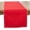 Red, variant on Fennco Styles Chunky Whip Stitch Cotton Table Runner 16" W x 72" L - Red Simple Table Cover for Home Décor, Dining Table, Holiday, Banquets, Family Gatherings and Special Occasion
