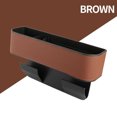 thumbnail image 3 of IKemiter Car Seat Pockets PU Leather Car Console Side Organizer Filler Catch Storage Box Large Capacity, 3 of 8